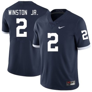 Men Kevin Winston Jr. Retro Penn State Nittany Lions College Football #2 Jersey 331593-679