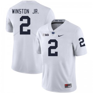 Men Kevin Winston Jr. White Penn State Nittany Lions College Football #2 Jersey 844042-560