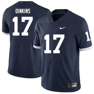 Men Khalil Dinkins Retro PSU College Football #17 Jersey 709892-165