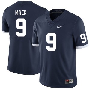 Men King Mack Retro Penn State Nittany Lions College Football #9 Jersey 560578-718