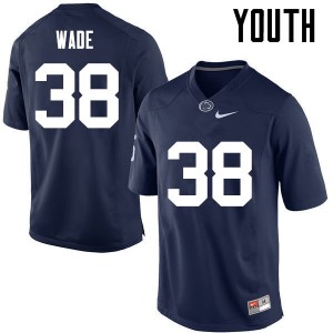Youth Lamont Wade Navy Nittany Lions College Football #38 Jersey 325980-773