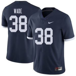 Men Lamont Wade Navy PSU College Throwback Football #38 Jersey 616897-495