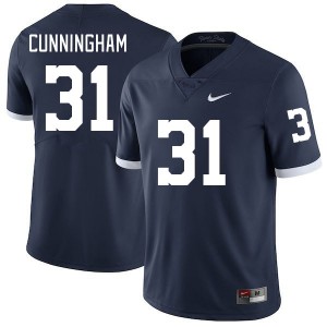 Men Logan Cunningham Retro Nittany Lions College Football #31 Jersey 754613-869
