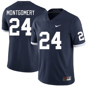 Men London Montgomery Retro PSU College Football #24 Jersey 981919-719