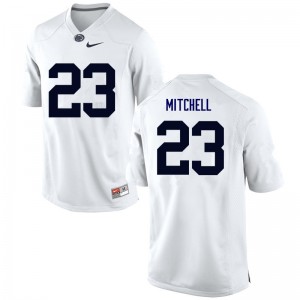 Men Lydell Mitchell White Penn State College Football #23 Jersey 597699-946