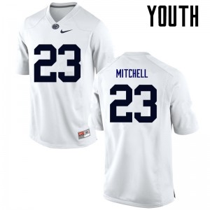 Youth Lydell Mitchell White Penn State College Football #23 Jersey 962541-378