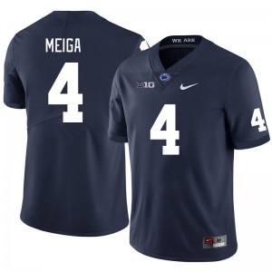 Men Malick Meiga Navy Penn State College Football #4 Jersey 679338-904