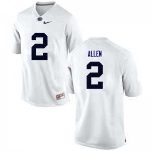 Men Marcus Allen White Penn State Nittany Lions College Football #2 Jersey 106604-140