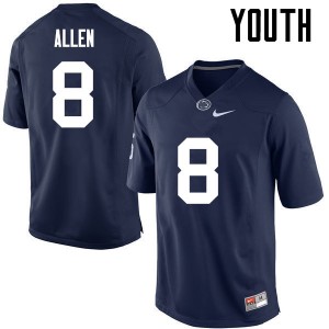 Youth Mark Allen Navy Nittany Lions College Football #8 Jersey 384650-271