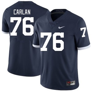 Men Mason Carlan Retro Penn State College Football #76 Jersey 276714-787