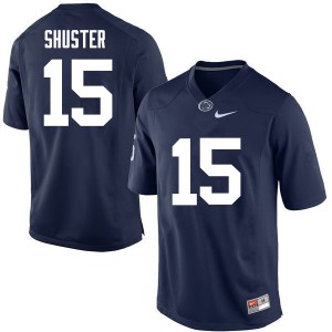 Men Michael Shuster Navy Nittany Lions College Football #15 Jersey 730528-700