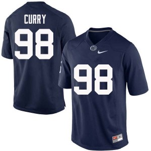 Men Mike Curry Navy Penn State College Football #98 Jersey 676343-338