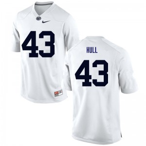Men Mike Hull White Nittany Lions College Football #43 Jersey 973818-109