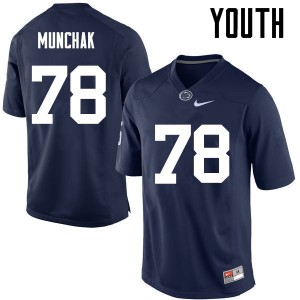 Youth Mike Munchak Navy Penn State College Football #78 Jersey 166592-545