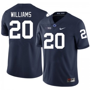 Men Mylachi Williams Navy Penn State Nittany Lions College Football #20 Jersey 501804-820