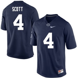 Men Nick Scott Navy Penn State College Football #4 Jersey 205789-547