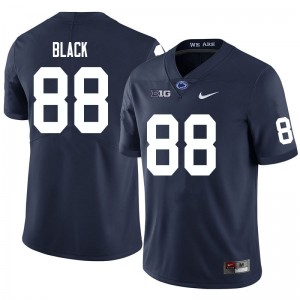 Men Norval Black Navy Nittany Lions College Football #88 Jersey 854524-275