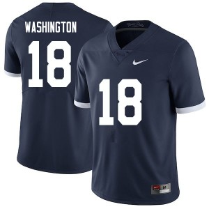 Men Parker Washington Retro Penn State Nittany Lions College Football #18 Jersey 717829-314