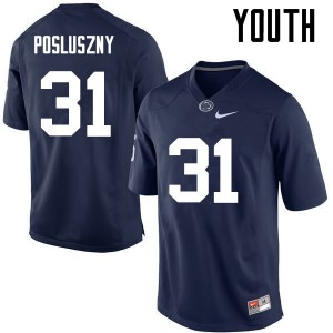 Youth Paul Posluszny Navy Penn State Nittany Lions College Football #31 Jersey 743269-681