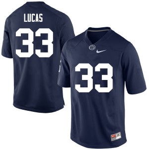 Men Richie Lucas Navy PSU College Football #33 Jersey 827628-137