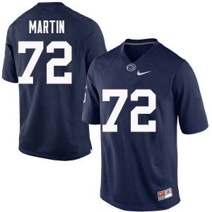 Men Robbie Martin Navy Penn State College Football #72 Jersey 907987-925