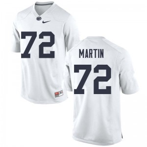 Men Robbie Martin White Penn State College Football #72 Jersey 517783-832