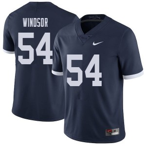 Men Robert Windsor Navy Penn State Nittany Lions College Throwback Football #54 Jersey 792065-476