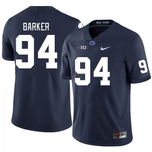 Men Ryan Barker Navy Penn State Nittany Lions College Football #94 Jersey 513762-285