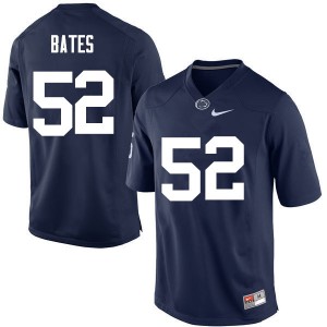 Men Ryan Bates Navy Penn State College Football #52 Jersey 256492-284