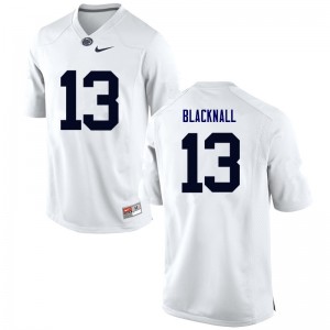Men Saeed Blacknall White PSU College Football #13 Jersey 287837-183