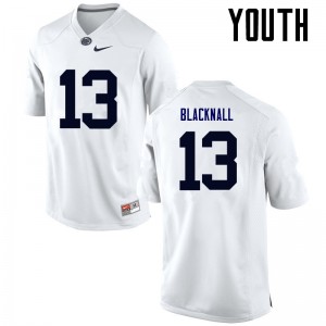 Youth Saeed Blacknall White Penn State Nittany Lions College Football #13 Jersey 874498-932
