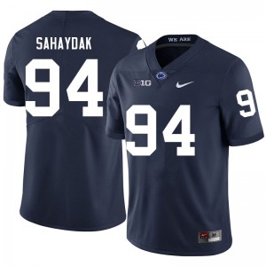 Men Sander Sahaydak Navy Penn State College Football #94 Jersey 733839-894