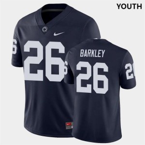 Youth Saquon Barkley Navy Penn State College Football #26 Jersey 679462-784