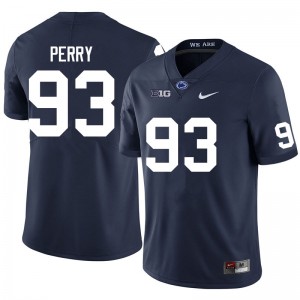 Men Spencer Perry Navy Nittany Lions College Football #93 Jersey 240096-108