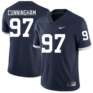 Men T.A. Cunningham Retro Penn State Nittany Lions College Football #97 Jersey 214946-661
