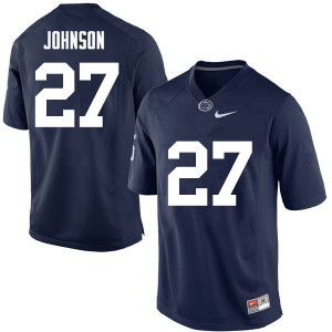 Men T.J. Johnson Navy Penn State College Football #27 Jersey 164480-159
