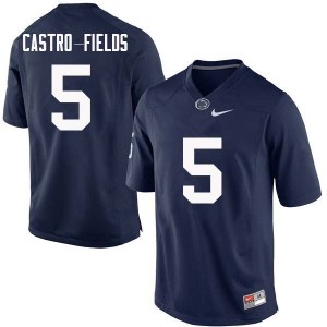 Men Tariq Castro-Fields Navy Penn State Nittany Lions College Football #5 Jersey 166080-694