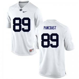 Men Tom Pancoast White Penn State Nittany Lions College Football #89 Jersey 793543-204