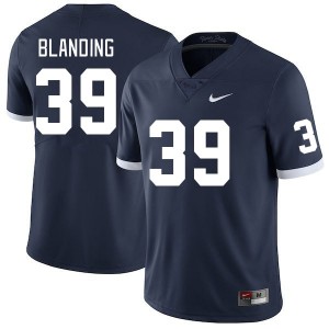 Men Ty Blanding Retro Penn State Nittany Lions College Football #39 Jersey 729792-594