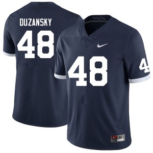 Men Tyler Duzansky Retro Penn State Nittany Lions College Football #48 Jersey 200801-801