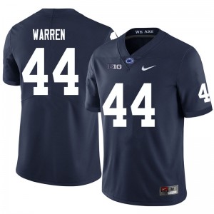 Men Tyler Warren Navy Penn State College Football #44 Jersey 315383-289