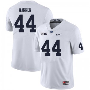 Men Tyler Warren White Nittany Lions College Football #44 Jersey 580731-145