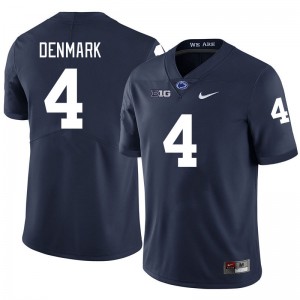 Men Tyseer Denmark Navy Nittany Lions College Football #4 Jersey 440453-791