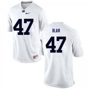 Men Will Blair White Penn State Nittany Lions College Football #47 Jersey 234568-216