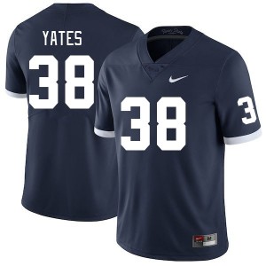 Men Winston Yates Retro Penn State College Football #38 Jersey 678930-938