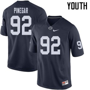 Youth Jake Pinegar Navy PSU College Football #92 Jersey 103302-884