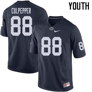 Youth Judge Culpepper Navy Nittany Lions College Football #88 Jersey 946612-297