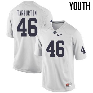 Youth Nick Tarburton White Nittany Lions College Football #46 Jersey 557618-300