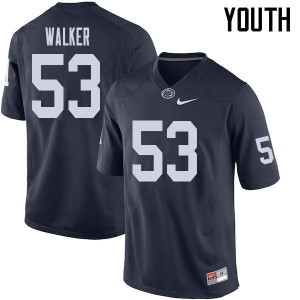 Youth Rasheed Walker Navy Nittany Lions College Football #53 Jersey 263279-955