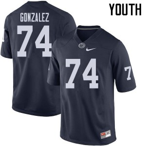 Youth Steven Gonzalez Navy Penn State College Football #74 Jersey 153536-610